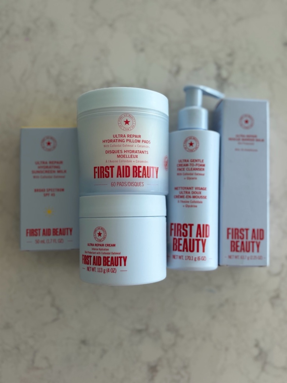 First Aid Beauty Hydrating Skincare Set brand new never opened